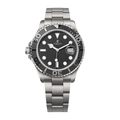 Sport 42 – Black Dial | Rubber Strap & Matte Ceramic Bezel