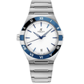 Integrated Sport 41 – White Textured Dial | Steel Integrated Bracelet & Engraved Bezel